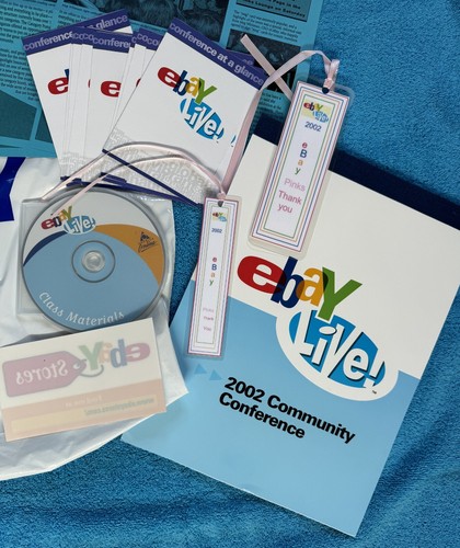 RARE 2002 1st eBay Live Anaheim Convention Package-Meg Whitman & Pierre Omidyar - Picture 4 of 7