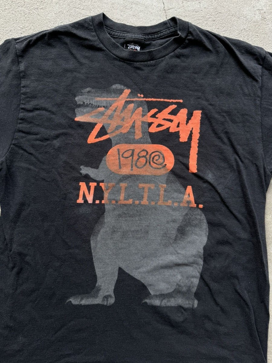 トップス Vintage stussy Vintage 00's Stussy dinosaur T-shirt | eBay