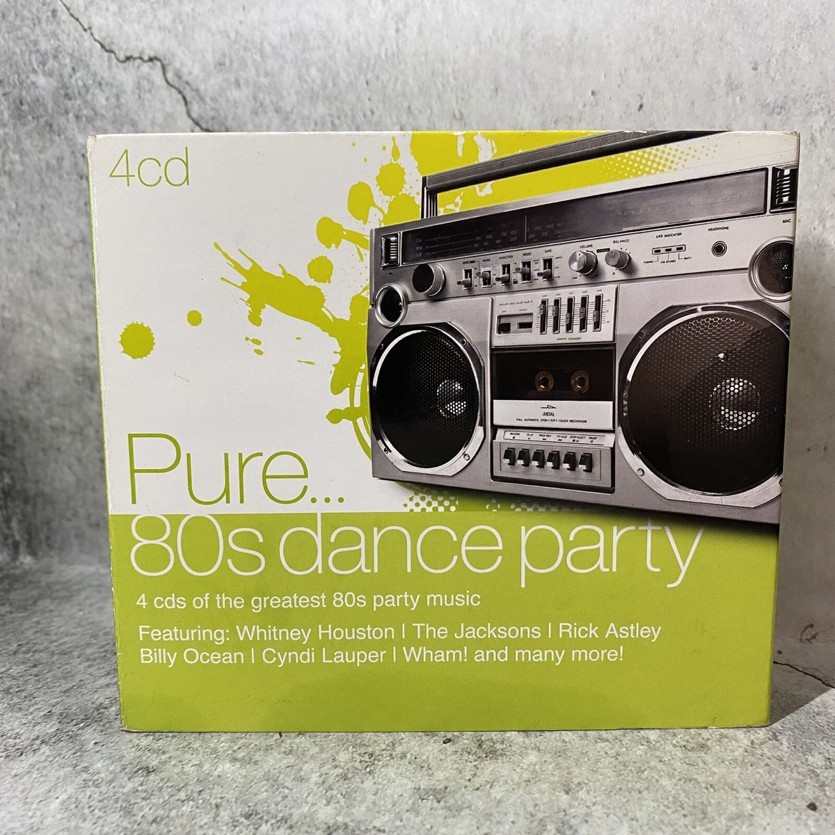 その他 80's G.H. Rock 8: Dance Party [CD] Pure 80'S Dance Party - Various Artists (2011) 4 CDS - 68 Huge
