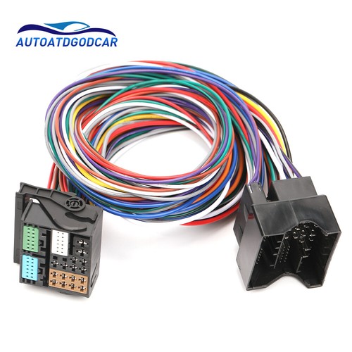23cm 52Pin MQB cavo di estensione, adattatore di estensione MQB con connettore Quadlock cablaggio radio per A1 A3 A4 A5