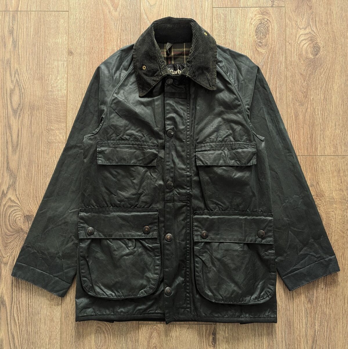 Barbour Two Crown A105 Bedale Wax Jacket 81cm/32in Made In Barbour Two Crown A105 Bedale Wax Jacket 81cm/32in Made In