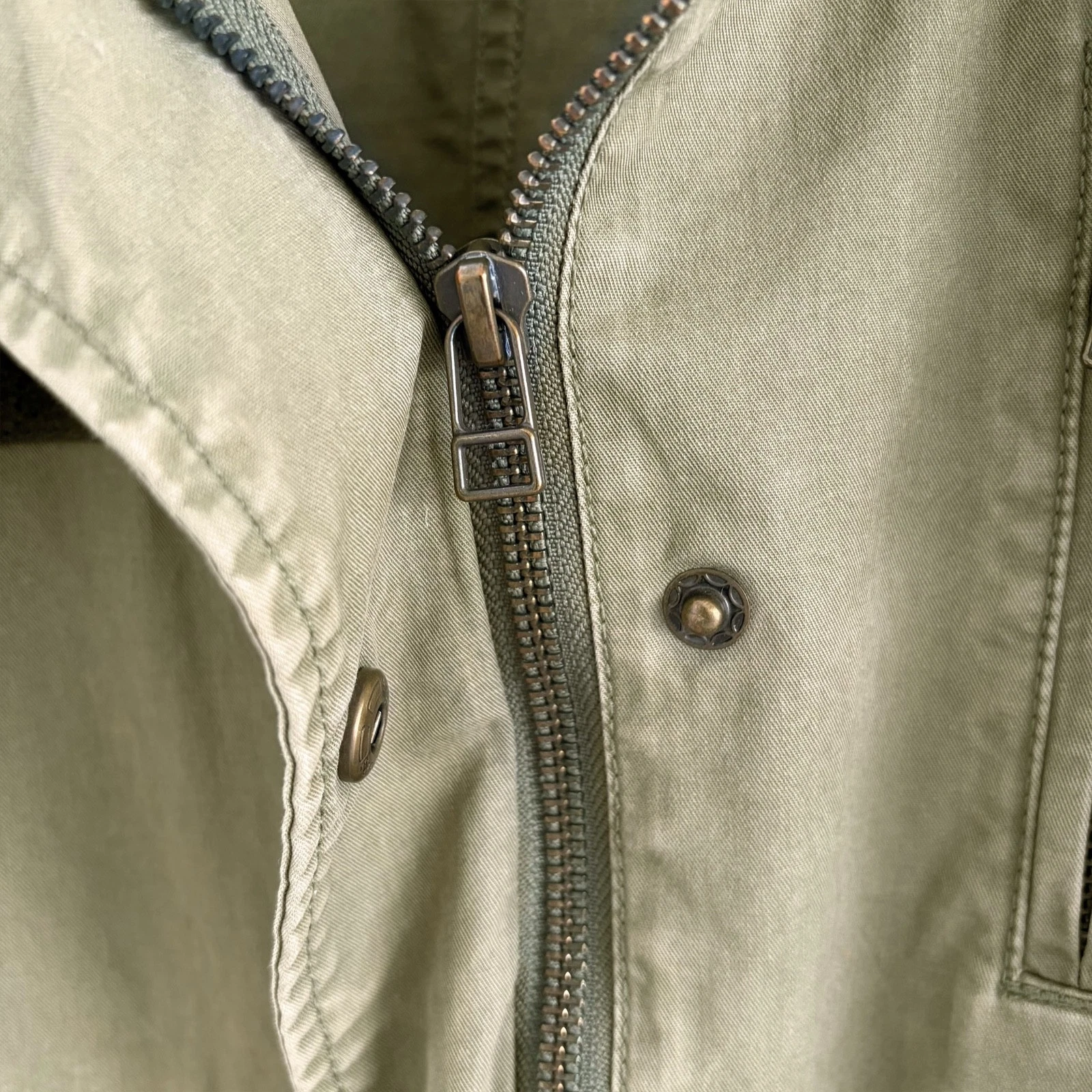 RAY BEAMS JAPAN PARKA HOODED MILITARY JACKET 3/4 SLEEVE 24/25" - product detail image 6