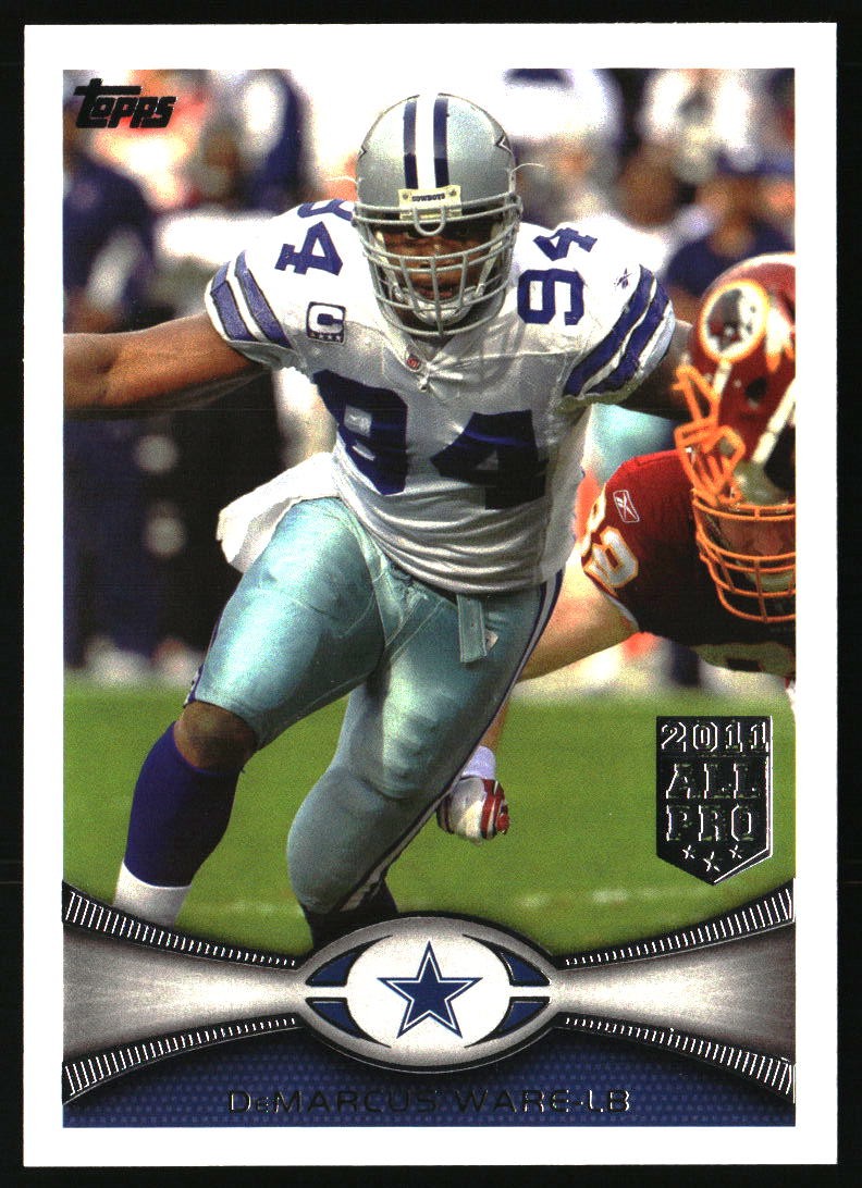 2012 Topps #190 DeMarcus Ware Dallas Cowboys