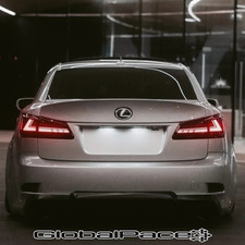 Lexus Is250 Is350 Isf Xe20 Smoked Red Sequential Led Tail Lights 2006-2013 Sae