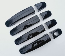 Cubiertas de manijas de puerta negras brillantes para Ford Focus mk2 mk3 Kuga Escape manija