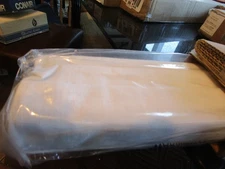 Pottery Barn Emery Roman shade cordless 34 48  blackout white New