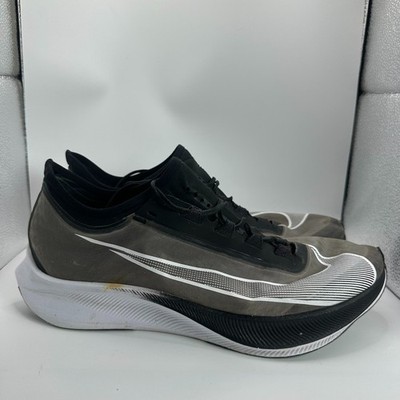 Nike Zoom Fly 3 Shoes Mens Size 11 Black White Running Cushioned Trainer Gym