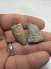 Authentic Civil War Era Minie Minnie Ball Bullets set of 2 1800s South Carolina