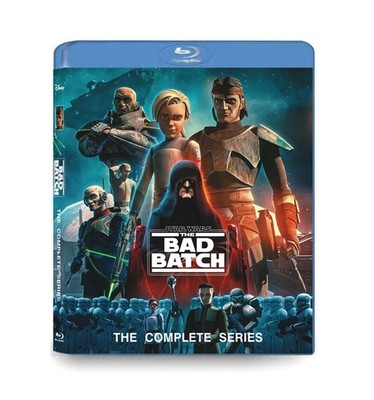 Star Wars The Bad Batch Season 1-3 Episodes 1-47（3BD）Box Set English