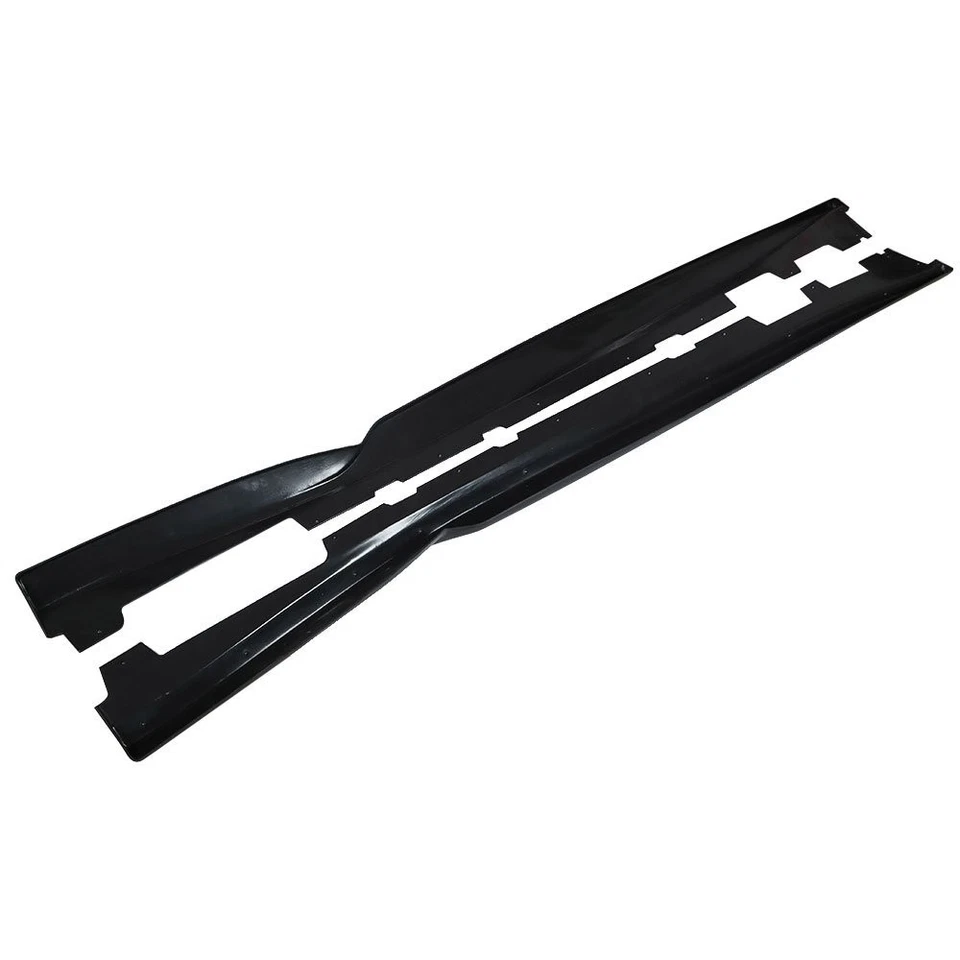 For Chevrolet Camaro 2016 Side Skirt Spoiler Lip Rocker Body Kit (L&R) ABS - Image 3 of 4