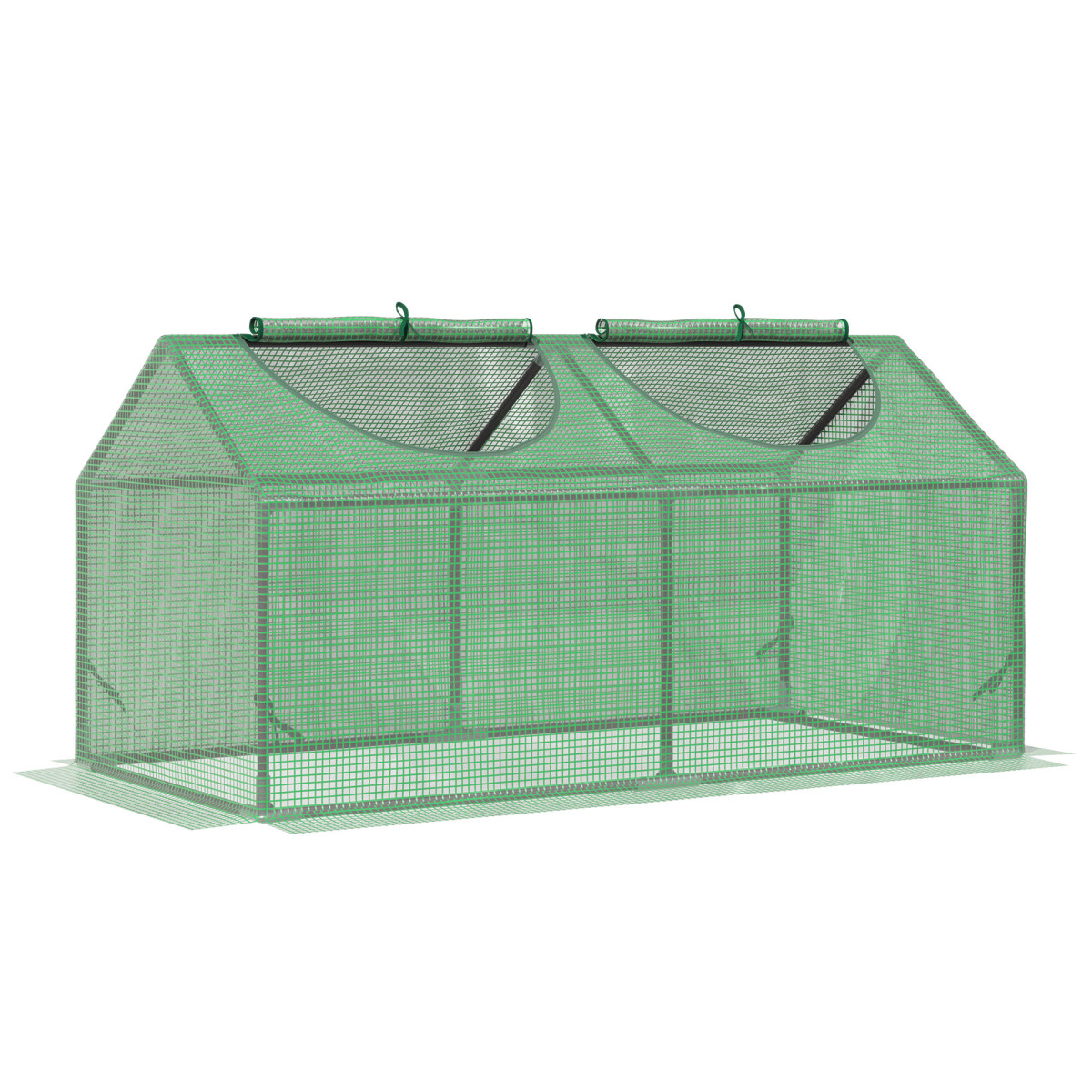 Mini Greenhouse Garden Grow Plant Cloche Cold Frame Weather Protection Cover