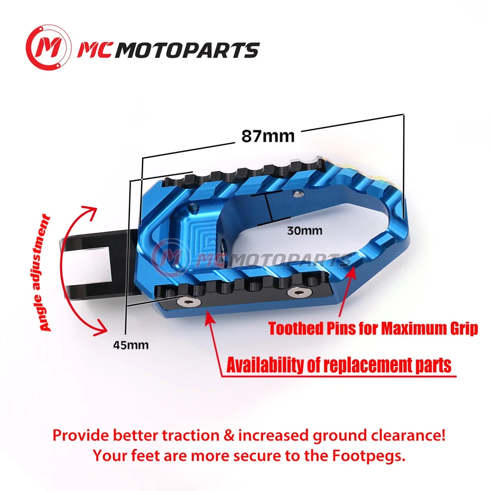 For Triumph Daytona 675 / R 2013-2017 Replacement Passenger Rear Foot Pegs - Изображение 3 из 4