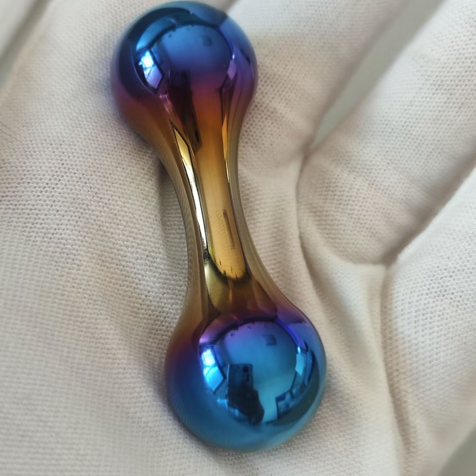 Titanium Worry Bead Begleri Finger Skill Stress Relief Knucklebone Fidget Toy