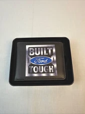 NIB Buckle-Down Men's Bi-fold Wallet - Built Ford Tough Black