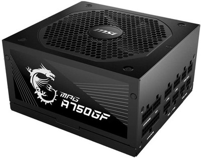 * MSI MPG A750GF 750W Vollmodular 80 Plus Gold 3x 6+2 Pin GPU Japan Kondensatore