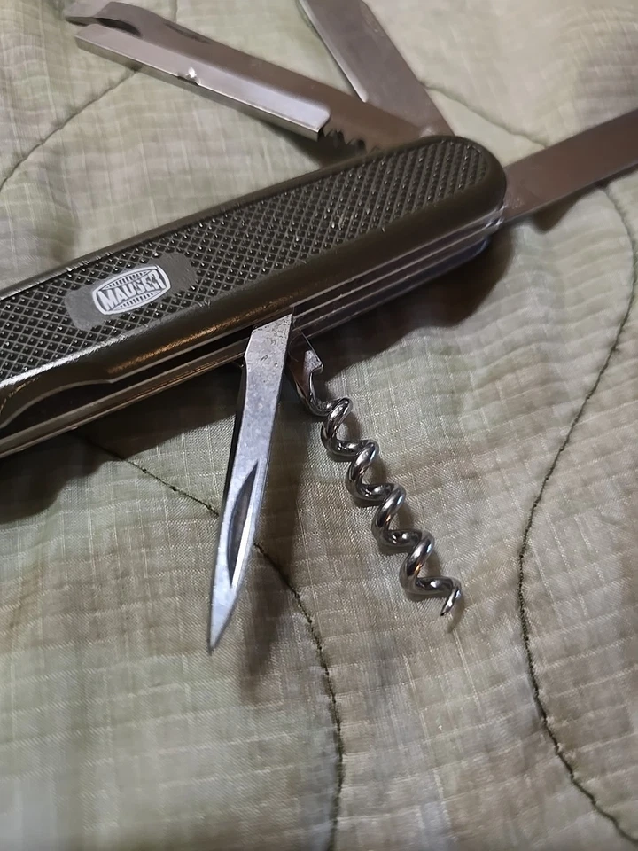 Navaja suiza VICTORINOX Suiza modelo MAUSER 3 hojas inoxidable ¡RARA BONITA! Foto 3 de 4