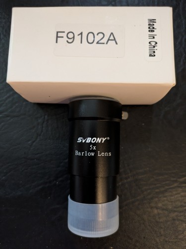 Svbony 5X Barlowlinse 1,25 in 31,7m Multi Coated Astronomie Teleskop NEU