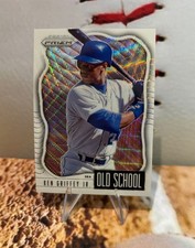 2021 Panini Prizm - Old School Ken Griffey Jr #OS-2 White Wave Prizm