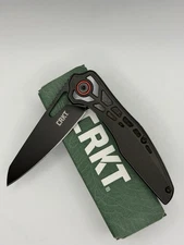 CRKT Schwartz Thero Black Liner Lock Pocket Knife New 6290