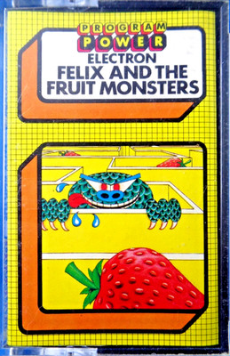 ACORN ELECTRON -- FELIX AND THE FRUIT MONSTERS (MICRO POWER)