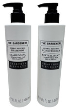 The Gardeners SHAMPOO CONDITIONER Set Herbal Renewal Crabtree Evelyn 15.2Oz