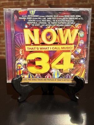 Now That's What I Call Music! 34 CD Justin Bieber Ludacris Rihanna Usher Ke$ha