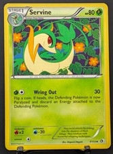 Pokemon Servine #7/113 English Legendary Treasures