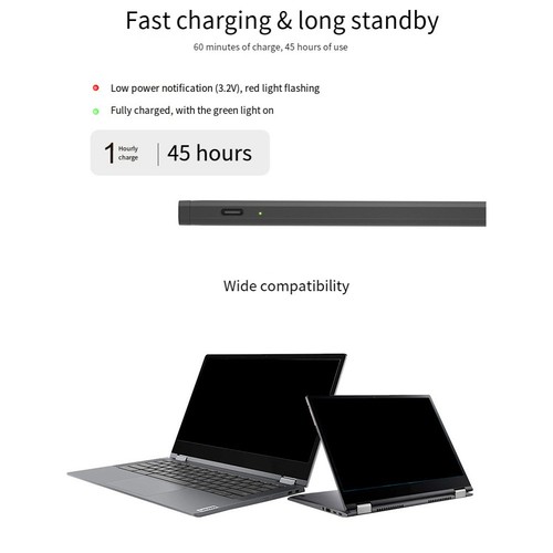 Stylus Pen for Everyday Use on For Chromebooks with 4096 Pressure Levels - Photo 4/15