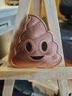 1 Troy Ounce oz .999 Copper Poop Emoji Bar