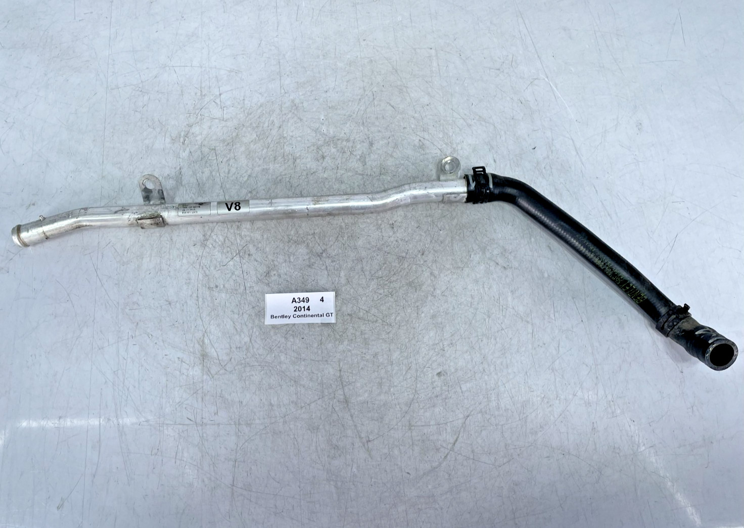 ✅ 13-17 OEM Bentley Continental GT GTC 4.0L V8 Coolant Water Hose Pipe