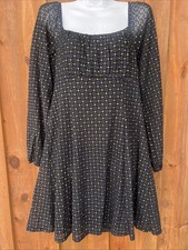 Lily Rose Little Black Dress Gold embellishments juniors XL Holiday Cocktail