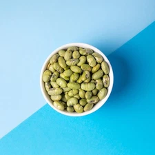 The Only Bean Crunchy Dry Roasted Edamame Snacks (Sea Salt), Keto Snack Food, Hi