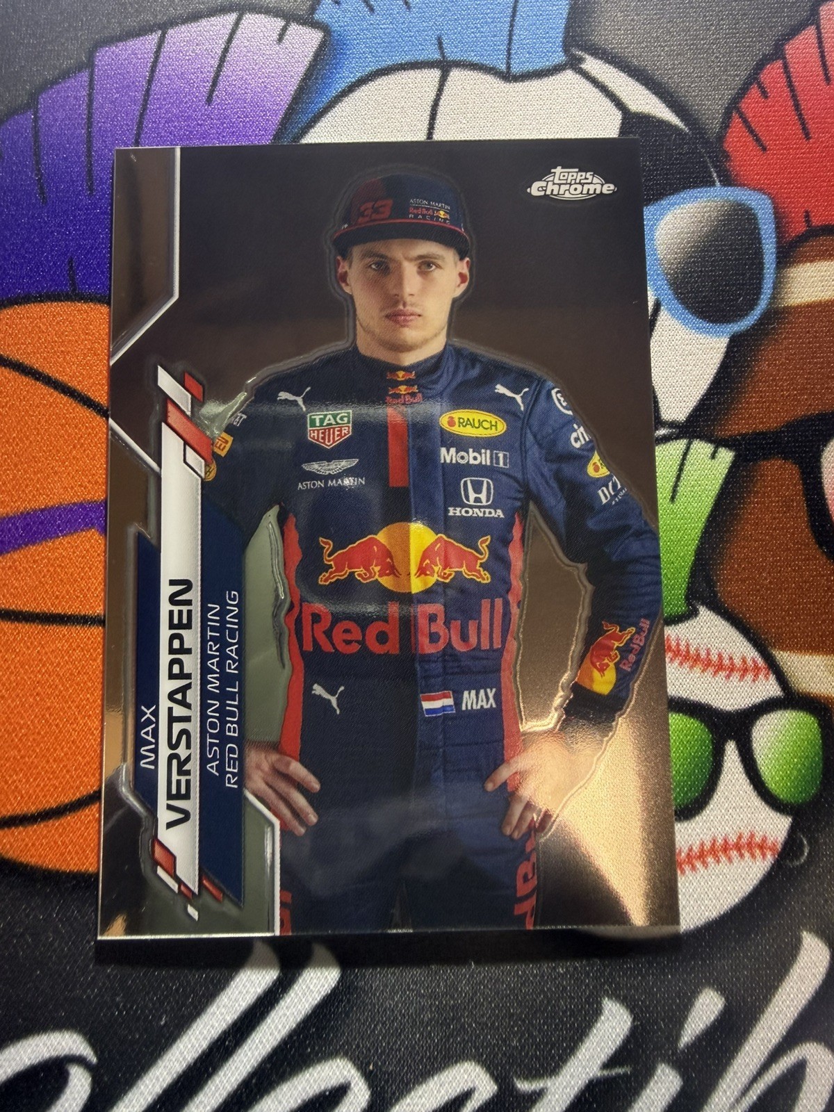 2020 Topps Chrome Formula 1 F1 Drivers Max Verstappen #6 ROOKIE RC -B