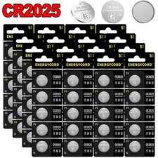 Lot 20-100Pcs 3V CR2025 LITHIUM Battery 2025 BR2025 DL2025 Coin Button Cell