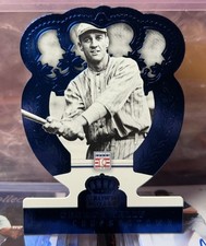 2015 Panini Cooperstown #41 GEORGE KING KELLY HOF Die Cut Blue ! #’d /25
