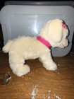 Barbie Mattel Just Play Plush Puppy Sounds Light Up Collar & Barks 12" WORKS — photo 2