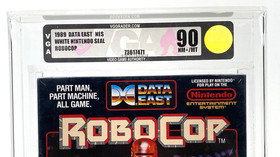 RoboCop 1 2 3 Set Nintendo NES New 1989 Factory Sealed Graded WATA VGA TOP POP