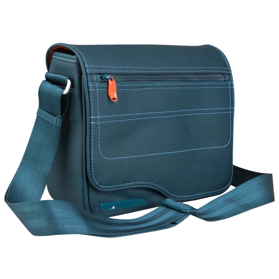 be.ez Sac Bandoulière LE Reporter pour Écran 10" avec Poches Renforcées Bleu - Photo 1/4