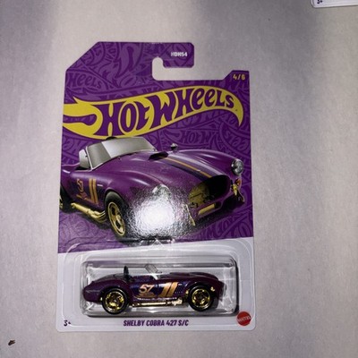 Hot Wheels 57th Anniversary Purple and Gold Shelby Cobra 427 S/C