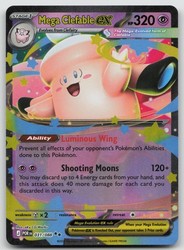Mega Clefable ex 031/088 Perfect Order