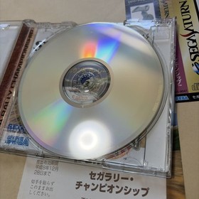 SS Sega Saturn Sega Rally Championship with Band and Postcard SEGA RALLY CHAMPIO