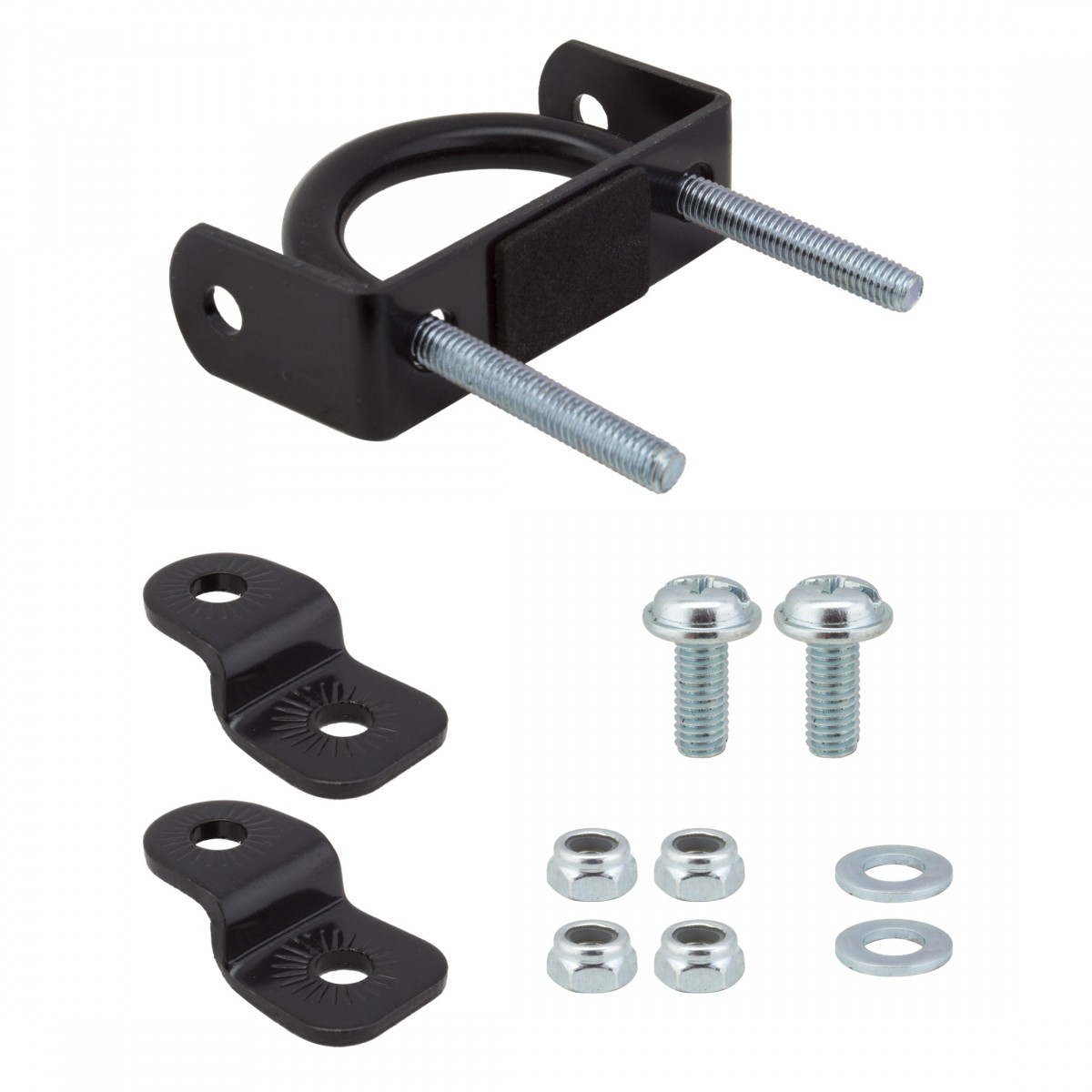 Sunlite Monostay Adapter for 1-1/8 Tubing - Durable Rubber-Coated Steel Bike