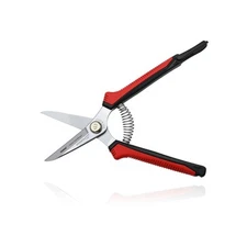 TONMA Garden Scissors MADE IN KOREA 7.5" Pruning Shears with Comfort Grip, Mu...