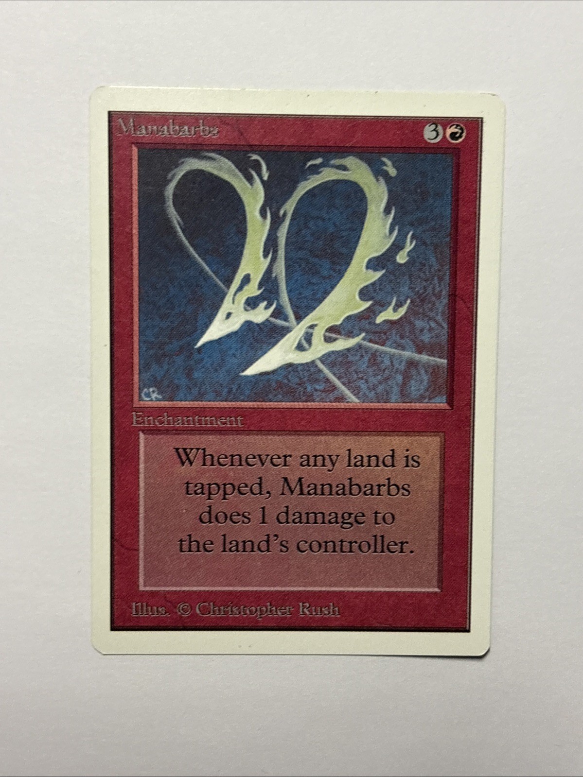 MTG Magic the Gathering Manabarbs Unlimited Edition, English, LP Condition