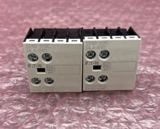 2 Pack EATON DIL A-XHI11 AUXILIARY CONTACT MODULE, 2 POLE, XTCEXFAC11 *NEW*