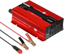 500W Car Power Inverter DC 12V to AC 110V Converter Outlet Dual USB Charger