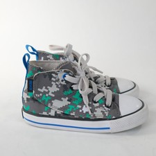 Converse Chuck Taylor All Star Simple Step Hi Thunder/Mouse-White Toddler Sz 10