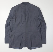 Anzugjacke Herren 44 Brust Regular Moos 1851 Blau Zweiknopf