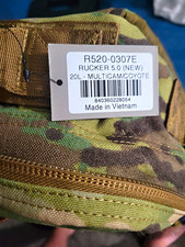GORUCK Rucker 5.0 Tactical Backpack 20L Multicam/Coyote Zipper R520-0307E