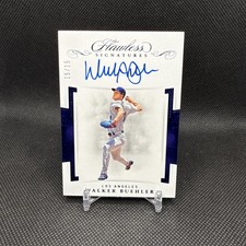Walker Buehler 2020 Panini Flawless Signatures 🔥 SAPPHIRE 15/15 AUTO 🔥 LAD